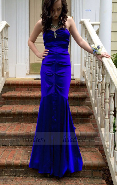 Royal Blue Reception Dresses