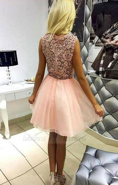 pink rose gold homecoming dresses