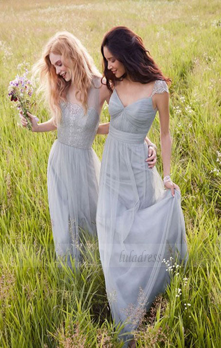 Simple A Line Bridesmaid Dress Elegant Bridesmaid Dresses Long Bridesm luladress