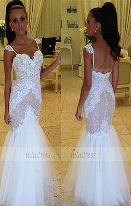 Lace Wedding Gowns,Ball Gown Bridal Dress,Fitted Wedding Dress,BD99321 –  luladress