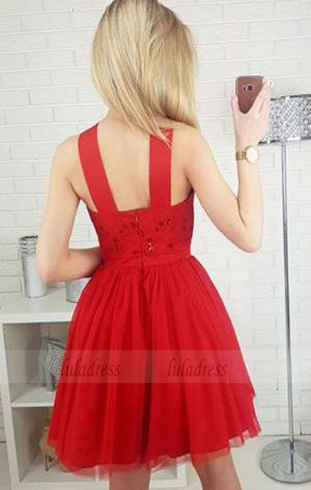 Short Red Prom Dresses Under