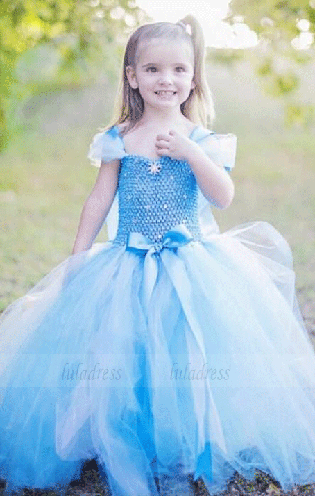 Elsa flower 2024 girl dress