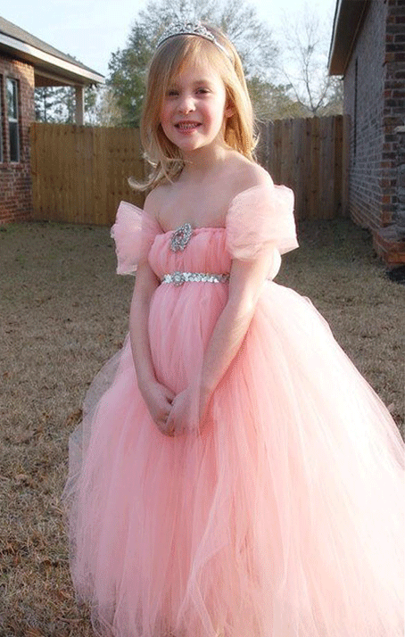 Kids Girls Party Gown Dresses, Girl Wedding Party Dress