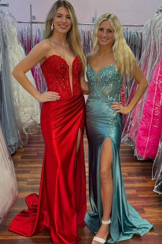 Mermaid Red Prom Dresses: Dazzle at Your Christmas Party