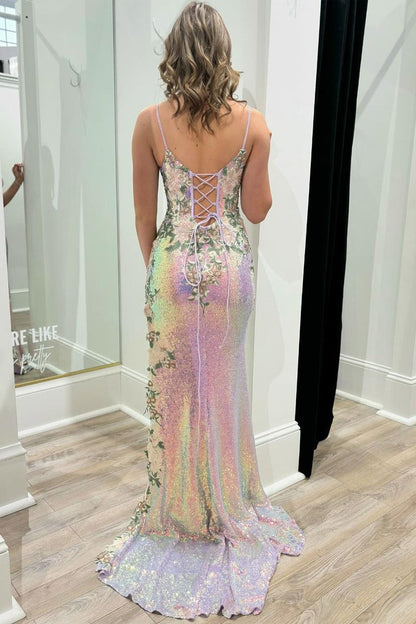 Sparkly Sweetheart Sequins Mermaid Long Prom Dresses