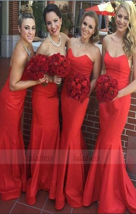 long bridesmaid dress, mermaid bridesmaid Dress, custom made bridesmaid dress