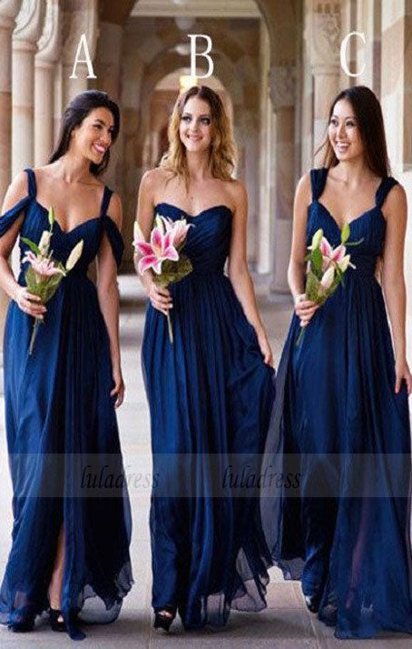 bridesmaid dress,long Bridesmaid Dress, chiffon Bridesmaid Dress