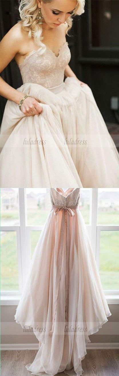 Wedding Dresses,Blush Pink Wedding Gown,Princess Wedding Dresses Wedding Dress with Lace brides dress