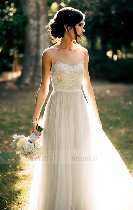 Beach Wedding Dress Summer Wedding Dress Ivory Wedding Dress Modern Wedding Dress