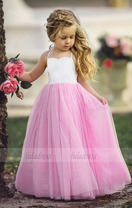 Flower Girl Dresses Pageant Party Dance Wedding Birthday Gift FORMAL Gown Kids