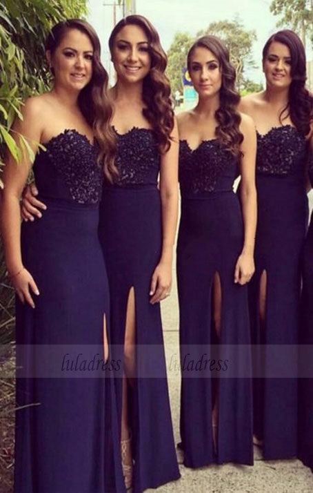 long bridesmaid dress, mermaid bridesmaid Dress, custom made bridesmaid dress