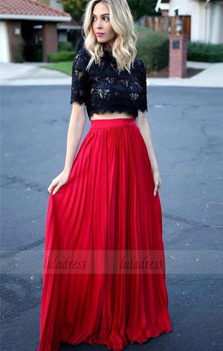 Charming Prom Dress, Sexy Long Prom Dresses, Lace Evening Dress, Elegant Homecoming Dress