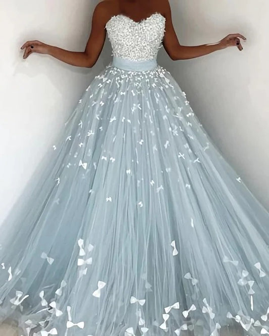 Ball Gown Tulle Sweetheart Prom dresseses