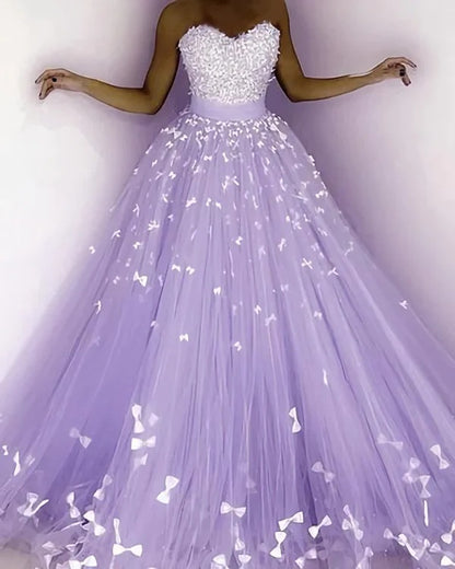 Ball Gown Tulle Sweetheart Prom dresseses