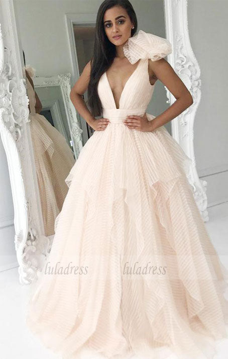 Sweetheart Prom Dress,Chiffon Prom Dress,Tulle Prom Dress