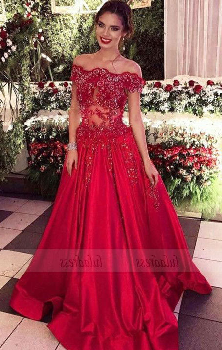 red prom dresses,long prom dresses,beaded prom dresses