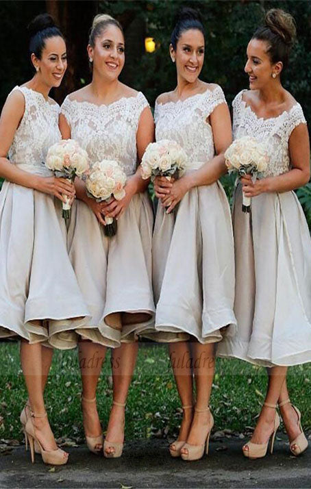 Bridesmaid Dress With Appliques,Cheap Bridesmaid Dresses