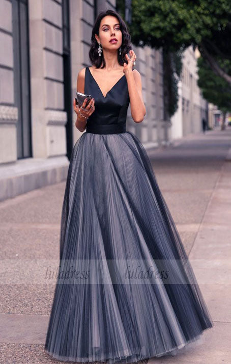 Formal Gown,Tulle Evening Gowns,Party Dress,Prom Gown For Teens