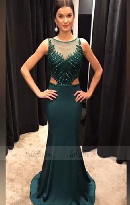 Charming Prom Dress, Long Prom Dresses, Sexy Mermaid Evening Dress