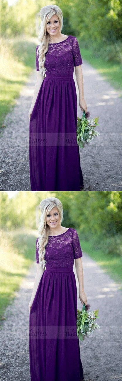 Long Bridesmaid Dress,Elegant Bridesmaid Dress,BD98985