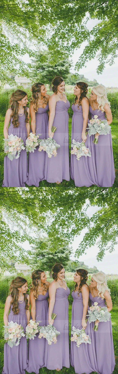 Long Bridesmaid Dresses,Sweetheart Wedding Party Dress For Bridesmaids,BW97285