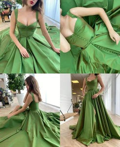 A Line Long Prom Dresses Stunning prom dresses