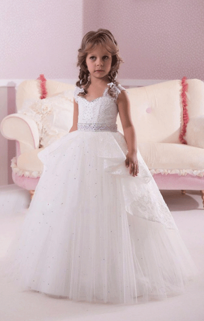 Flower Girl Dresses, Girls Wedding Party Dresses, Girls First Communion Dresses,Girls Pageant Dresses,BD98786