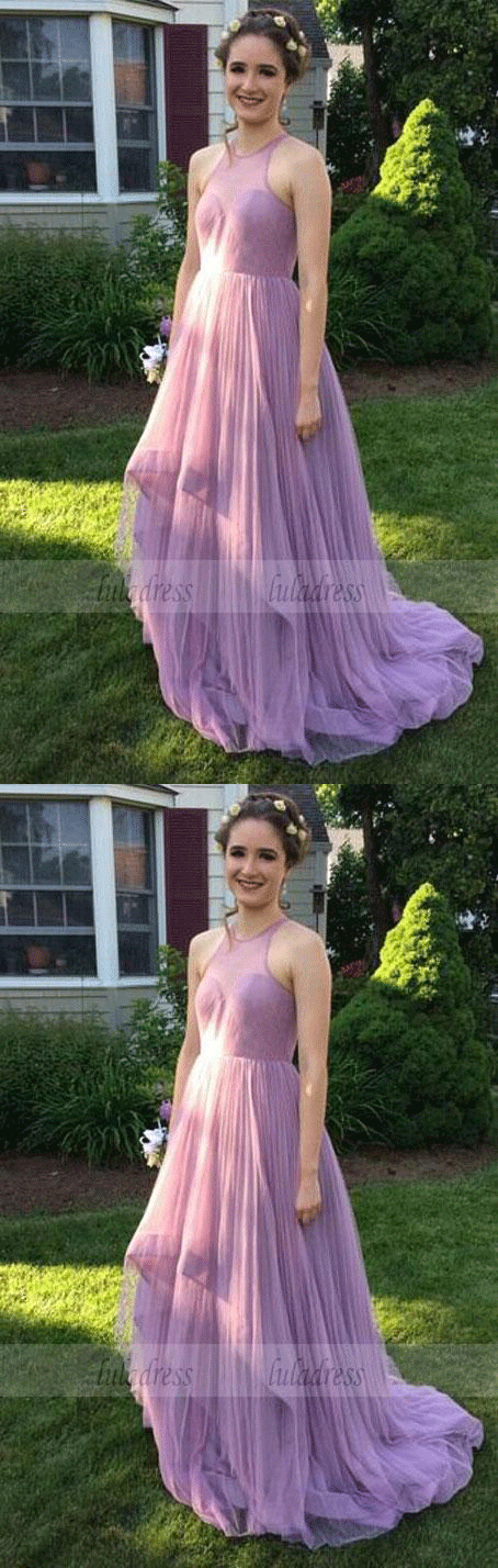 Prom Dress, Sleeveless Prom Dress, A-line Prom Dress, Long Graduation Dress