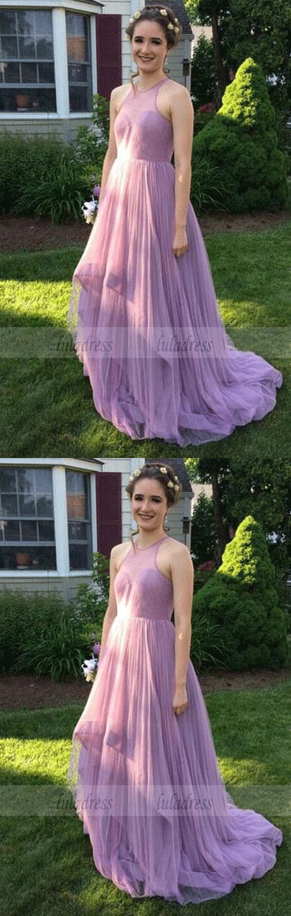 Prom Dress, Sleeveless Prom Dress, A-line Prom Dress, Long Graduation Dress