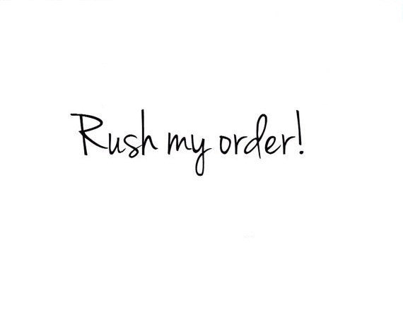 Rush Order Dress