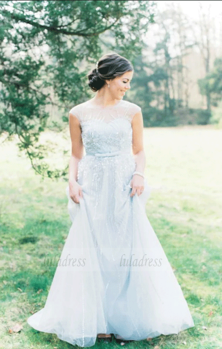 Elegant Lace Sweetheart Wedding Dresses